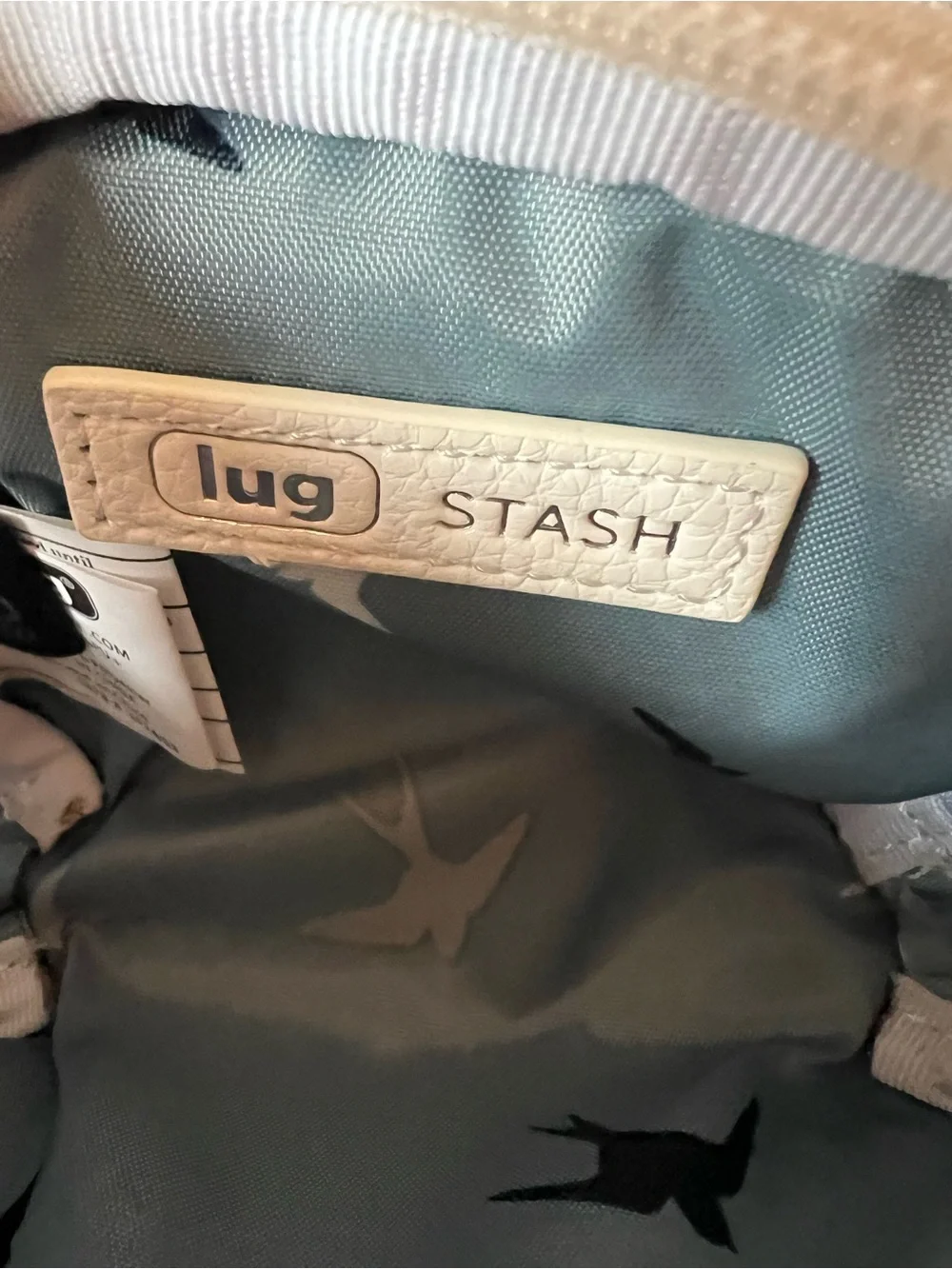 Lug via vl Matt luxe white and vl classic stash white
